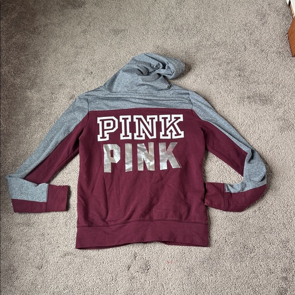 Pink VS Active Full Zip Hooded Jacket Bundle SIZE S - Picture 4 of 8